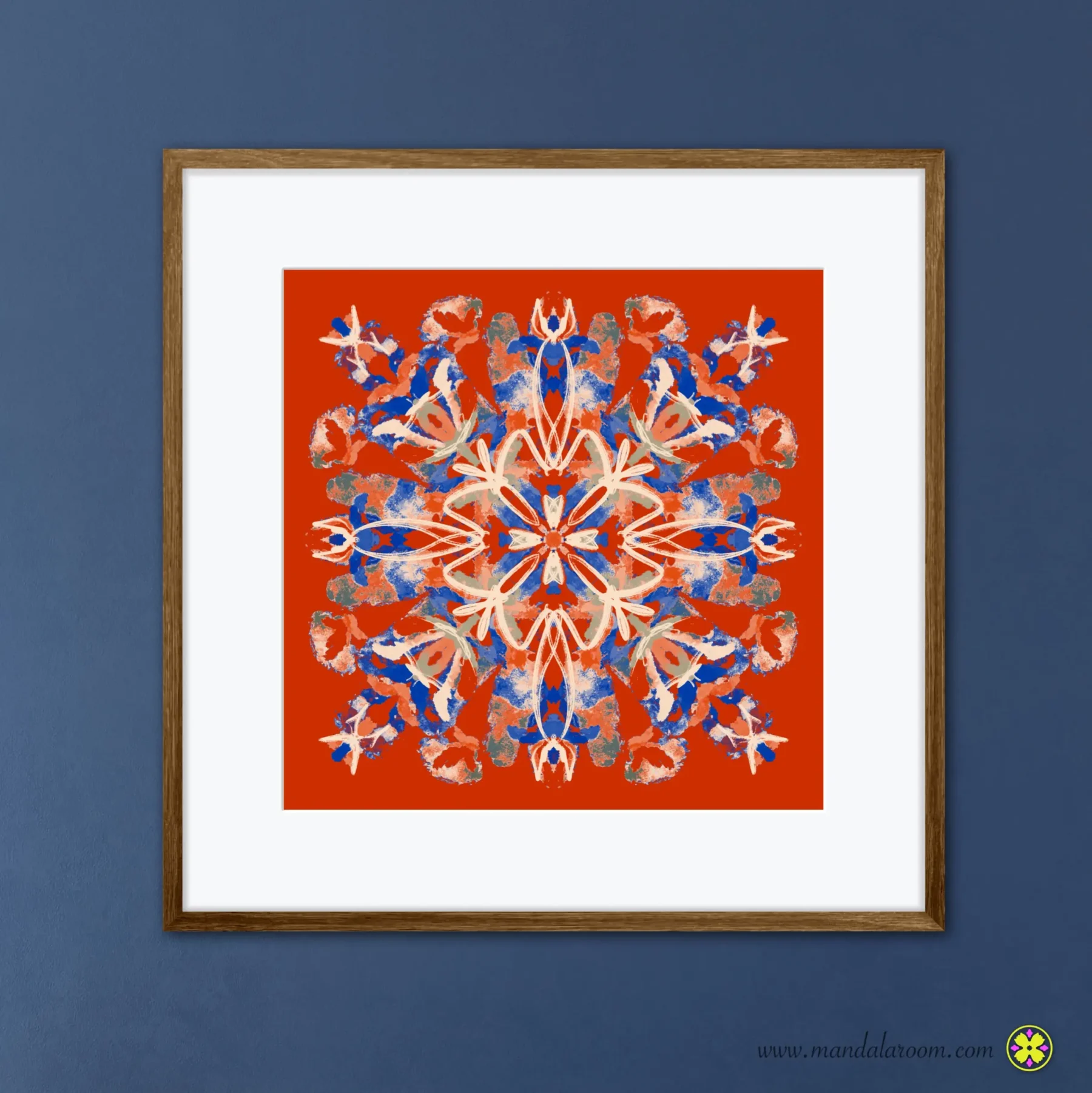 mandala painting wall decor