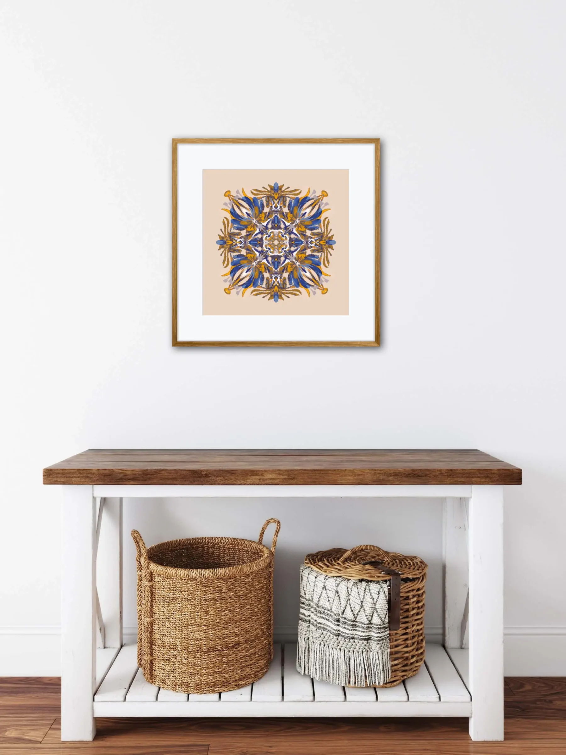 Hygge decor art print for home