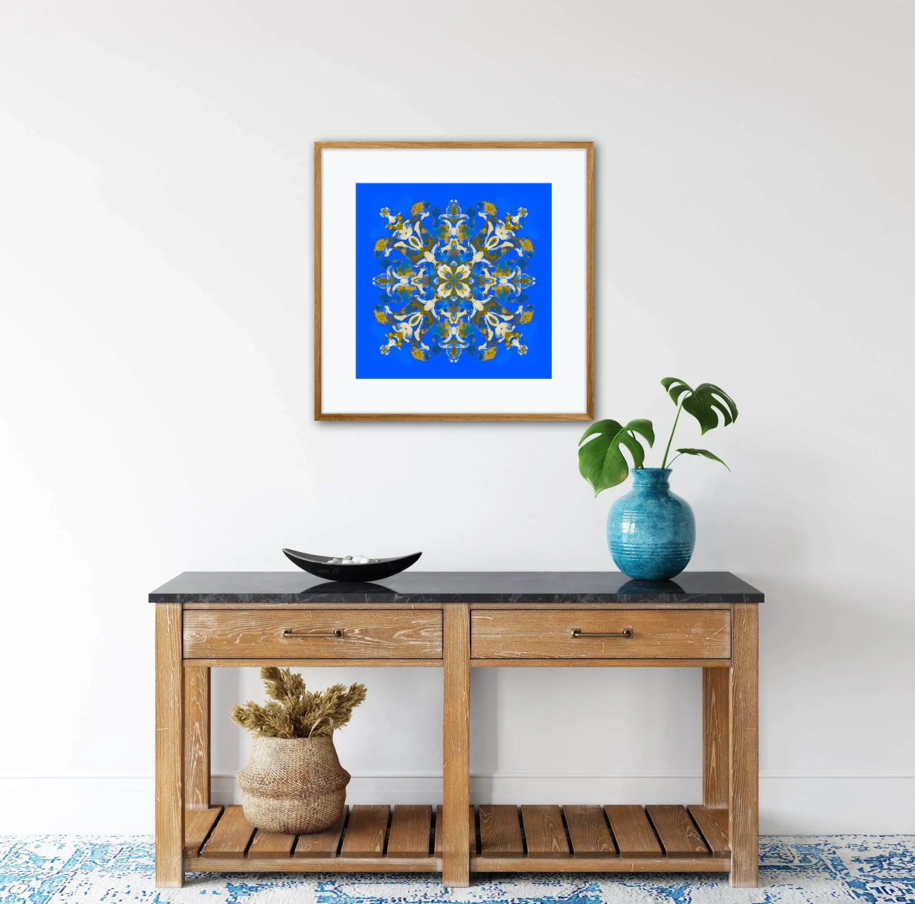 Meditation Gift Mandala art for interior decoration