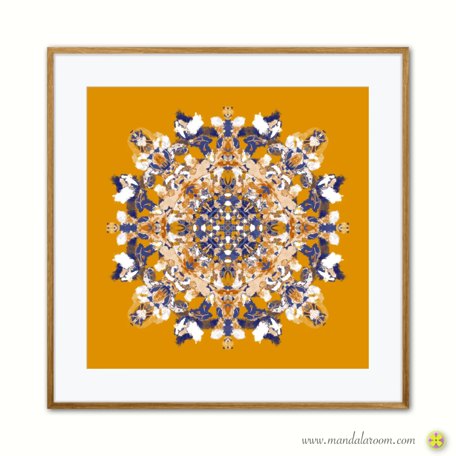 mandala wall decor print