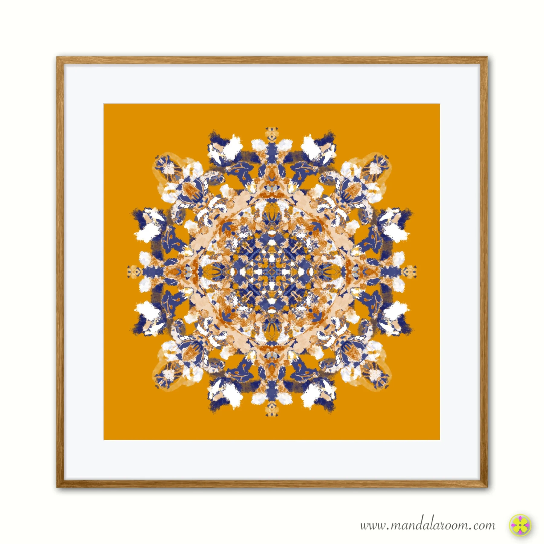 mandala wall decor print