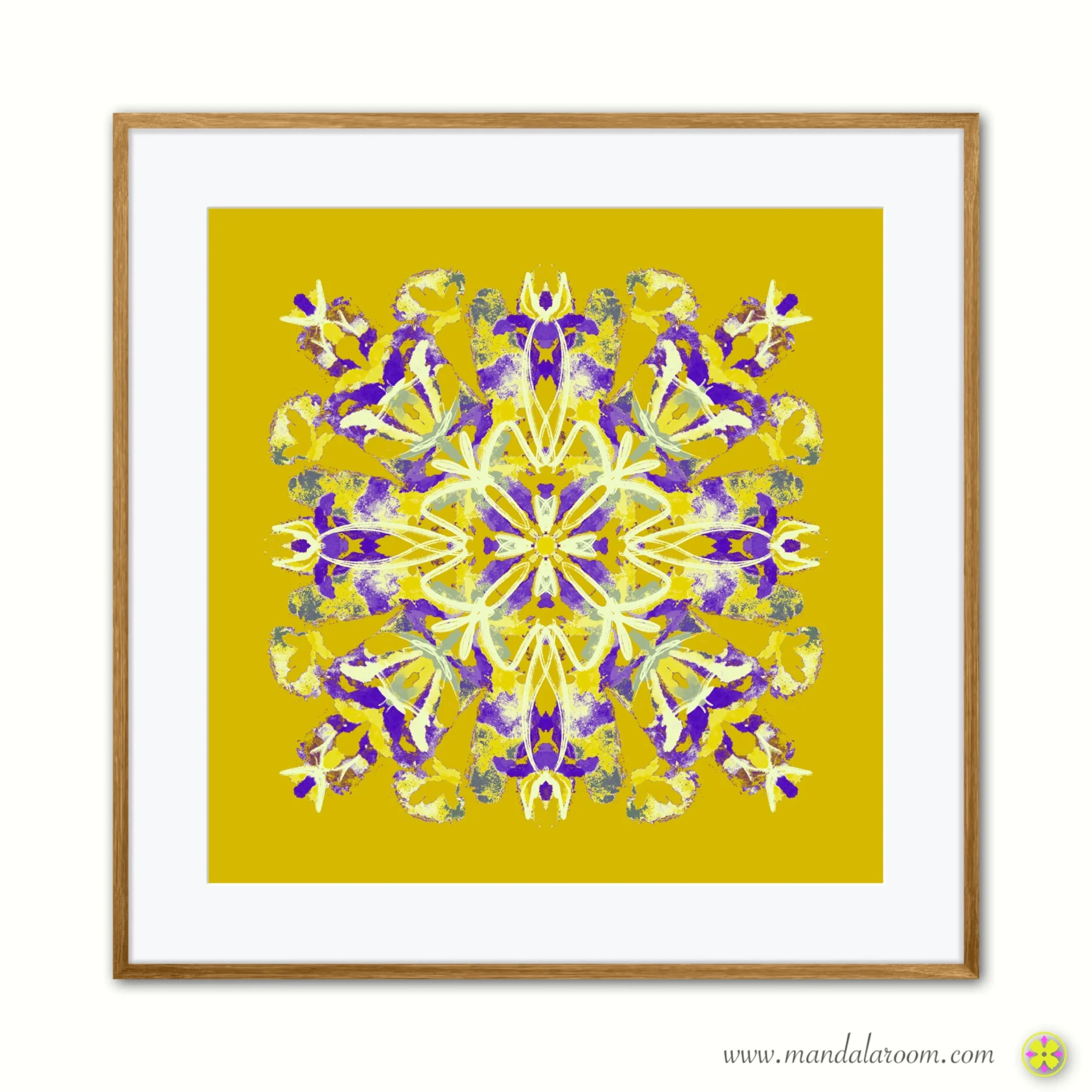 mandala wall decor print