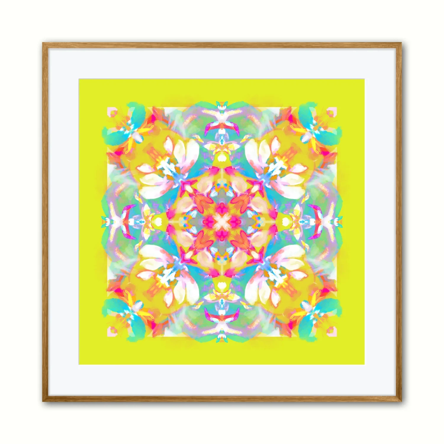 Modern mandala painting wall art print for contemporary home decor giclee print by mandala room